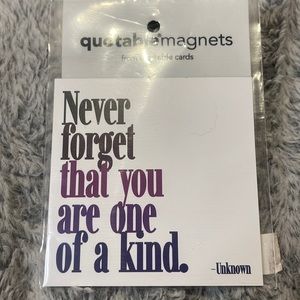 Inspirational Quote Magnet